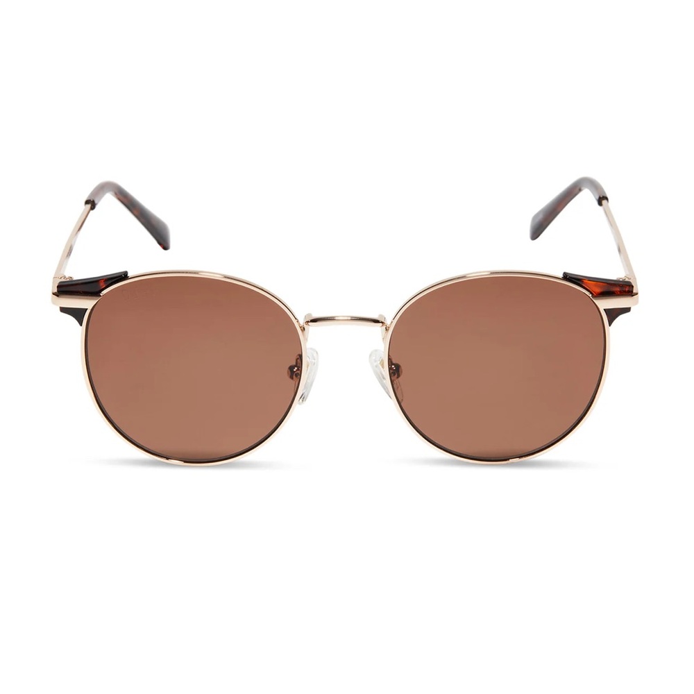 Diff Eyewear “Logan” Brown Sunglasses